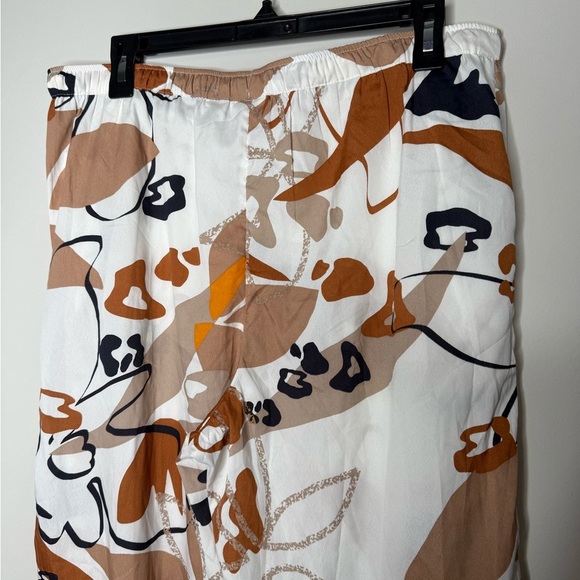 Rachel Zoe Silky Satin Lounge Pants Size Large Sleep Casual Elastic Waist nwot - Picture 4 of 7